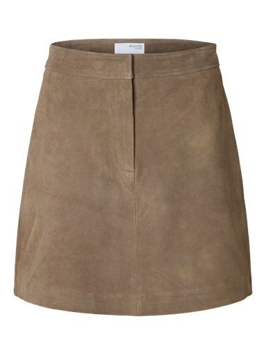 Rokken bruin Selected FEMME