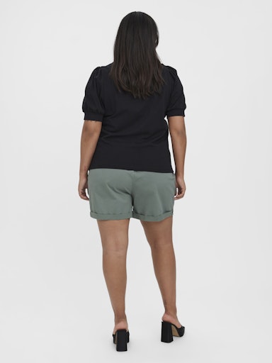 T-shirts korte mouw zwart VERO MODA Curve