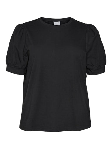 T-shirts korte mouw zwart VERO MODA Curve