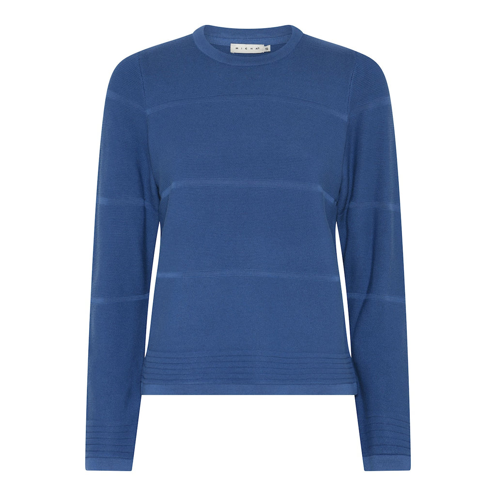 Pulls blauw Micha