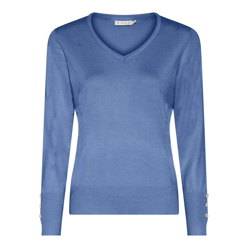 Pulls blauw Micha