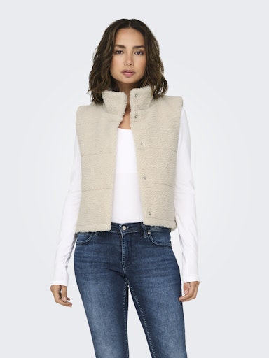 Bodywarmers beige ONLY