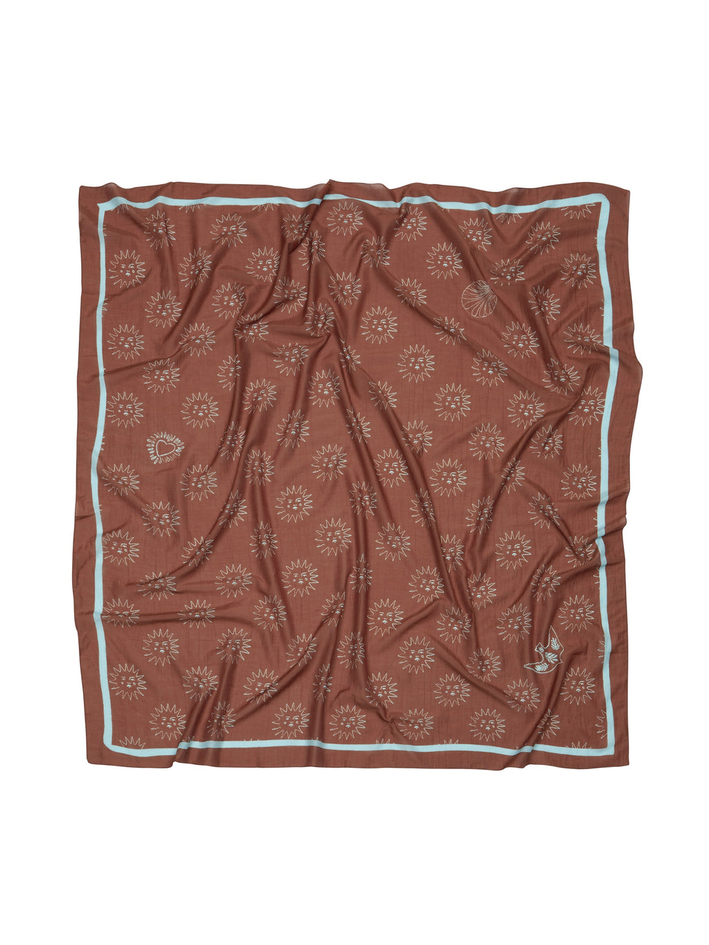 Sjaals bruin Beck Söndergaard