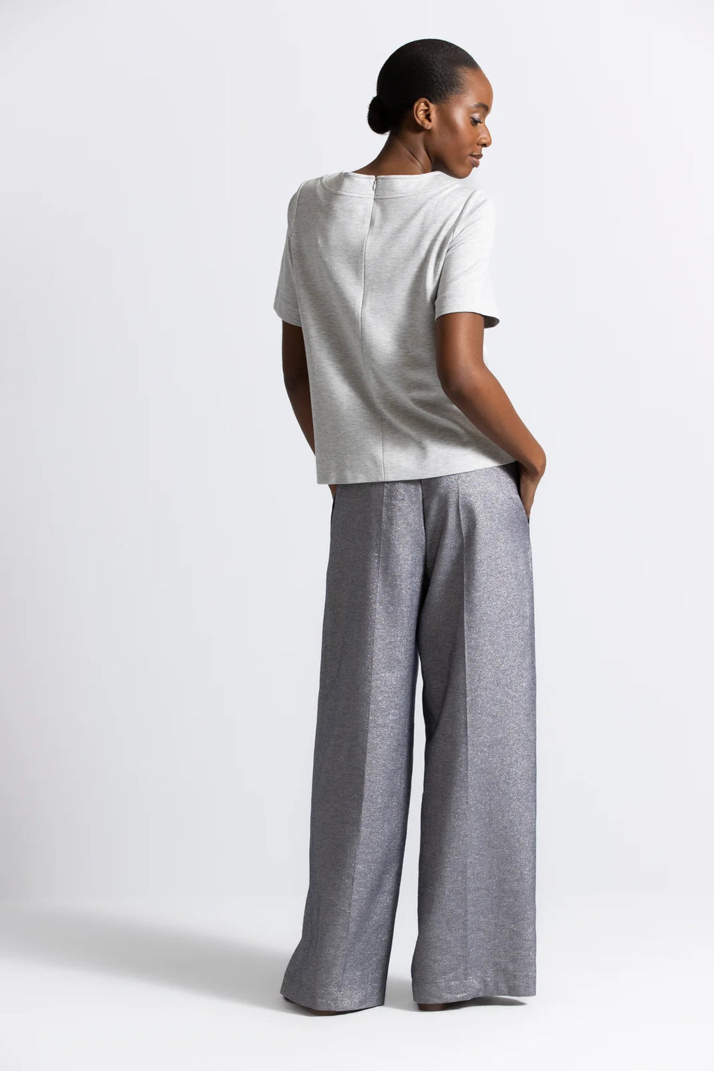 T-shirts korte mouw grijs Gigue