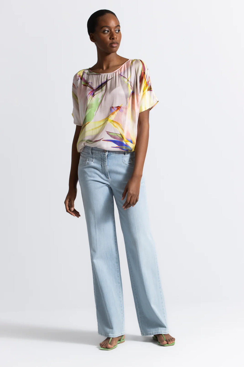 Jeans blauw Gigue
