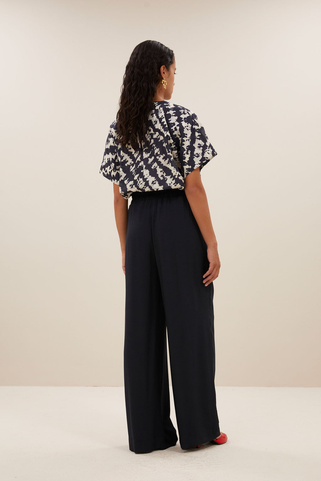 Blouses korte mouw multicolor by-bar