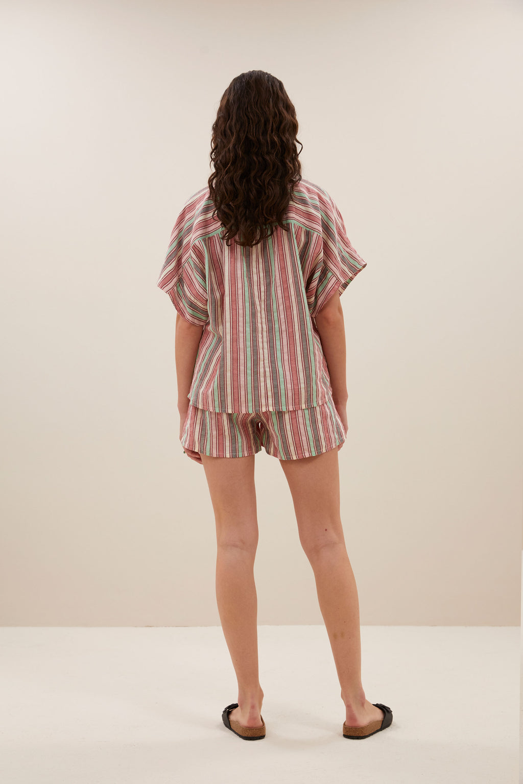 Blouses korte mouw multicolor by-bar