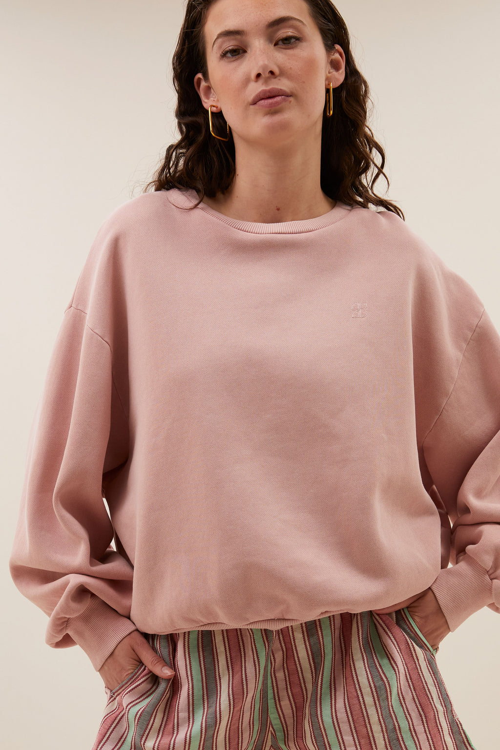 Sweaters roze by-bar