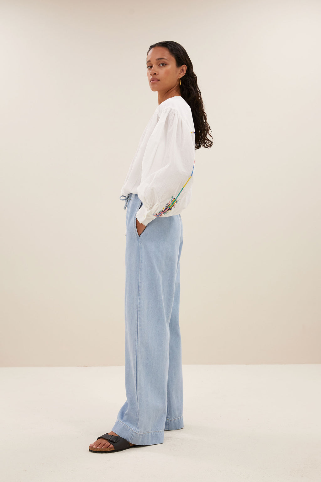 Broeken blauw by-bar