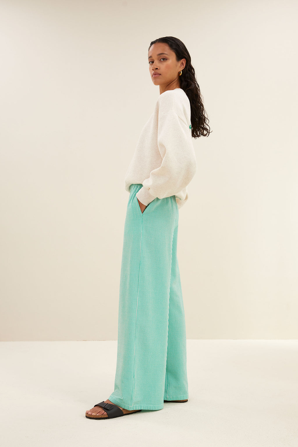 Broeken groen by-bar