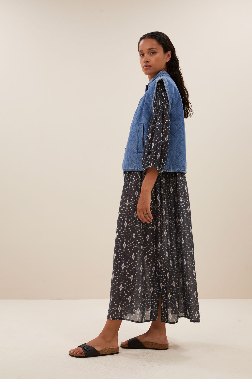 Bodywarmers blauw by-bar