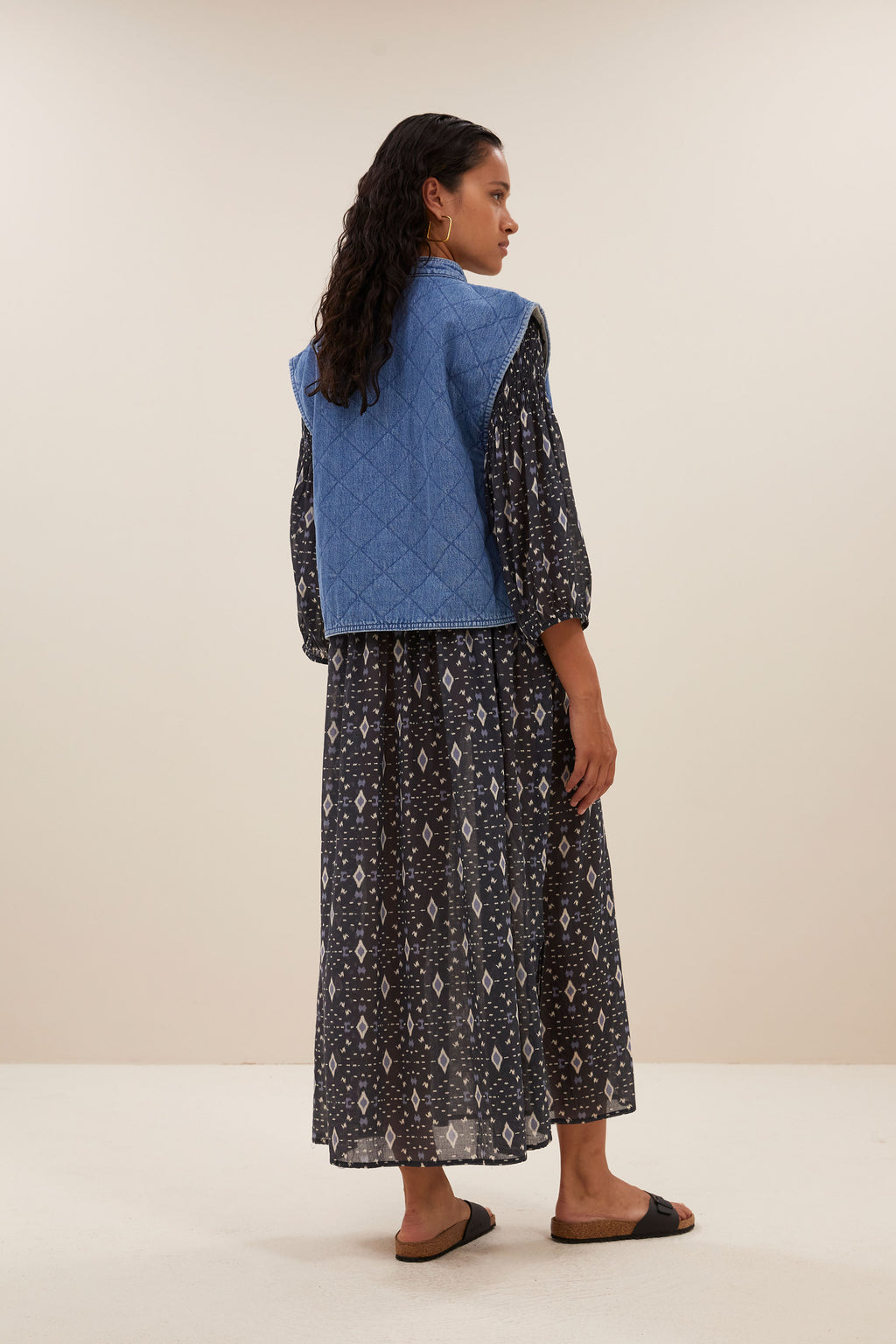 Bodywarmers blauw by-bar