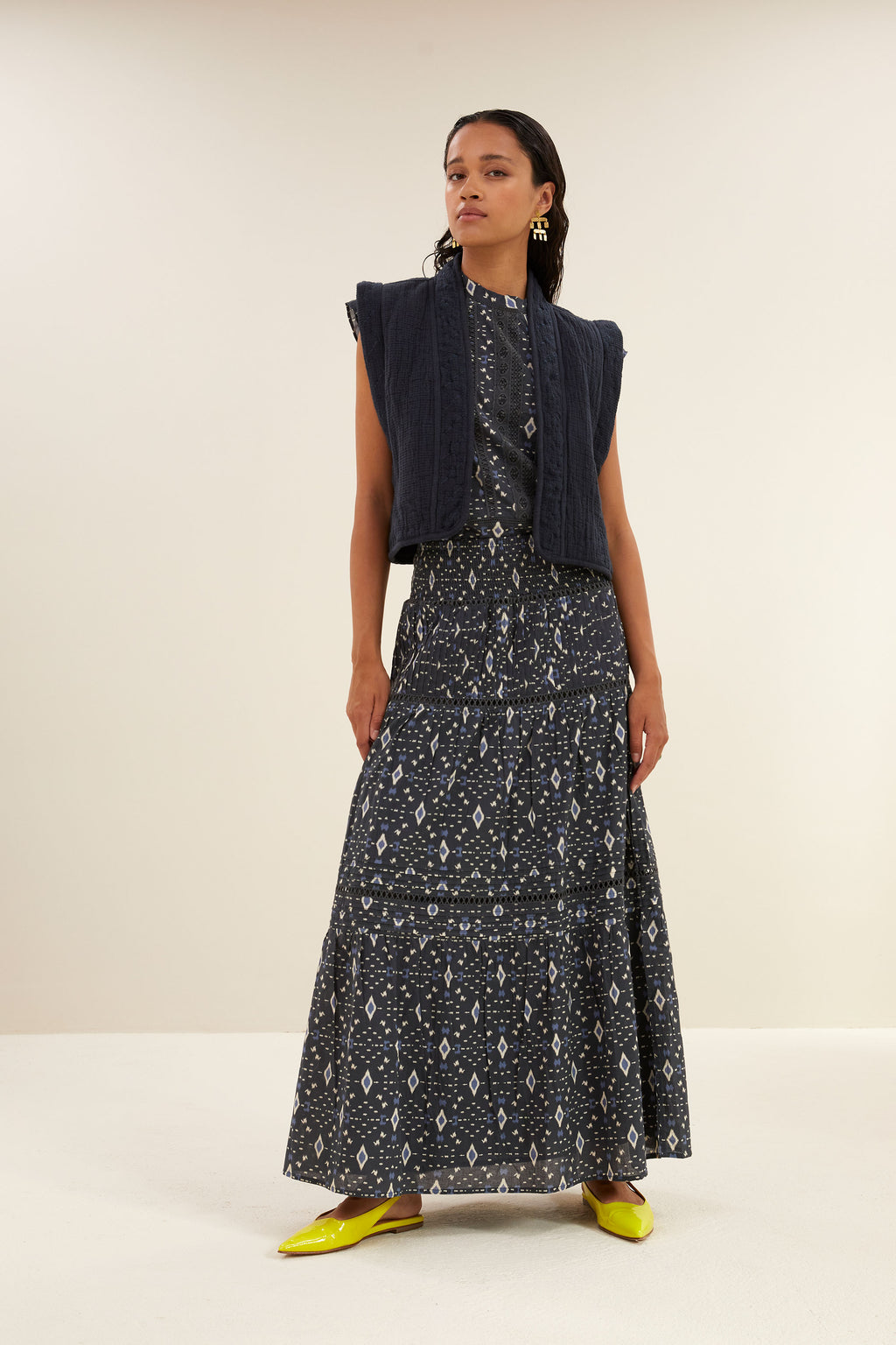 Bodywarmers navy by-bar