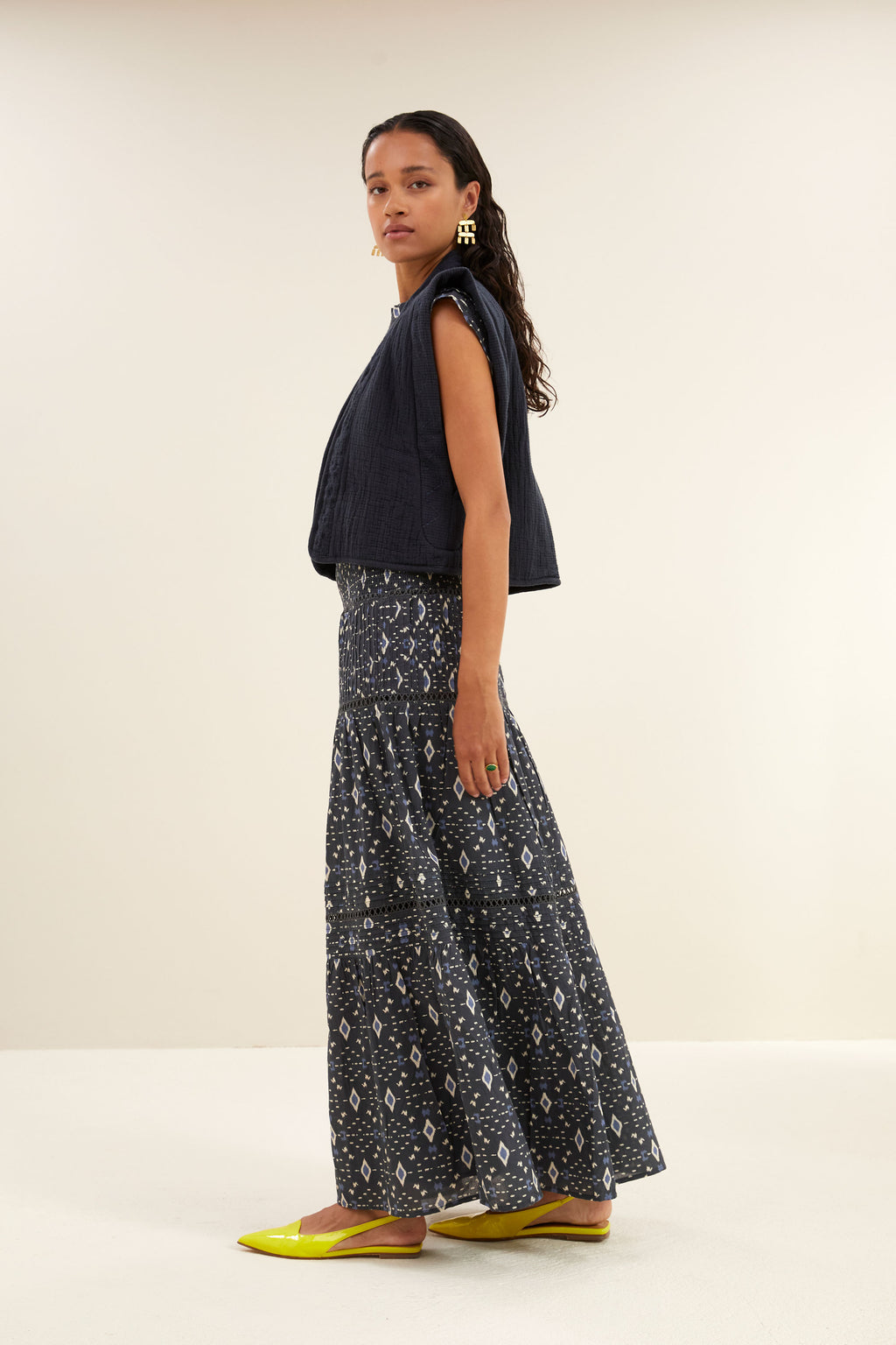 Bodywarmers navy by-bar