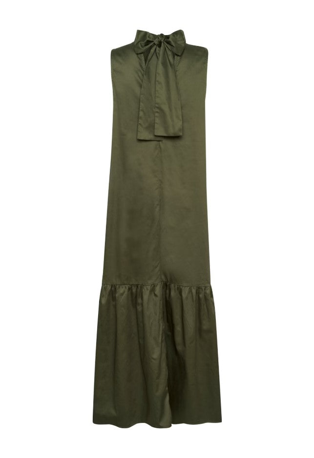Jurken zonder mouw groen Soaked In Luxury
