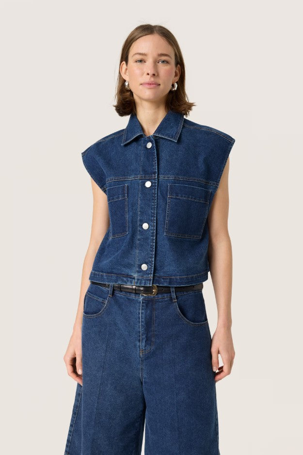 Jeansjassen blauw Soaked In Luxury