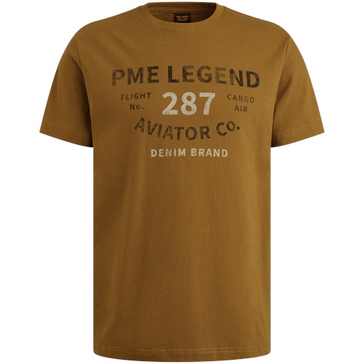 T-shirts korte mouw bruin PME