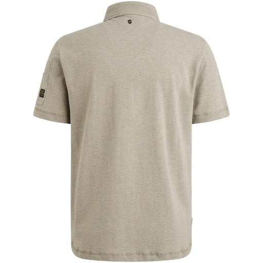 Polo's korte mouw grijs PME