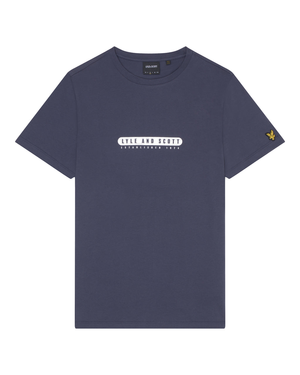 T-shirts korte mouw navy Lyle & Scott