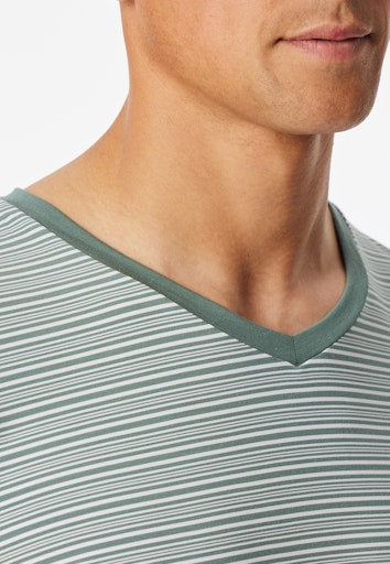 Pyjama's groen SCHIESSER