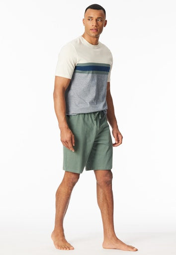 Pyjama's groen SCHIESSER