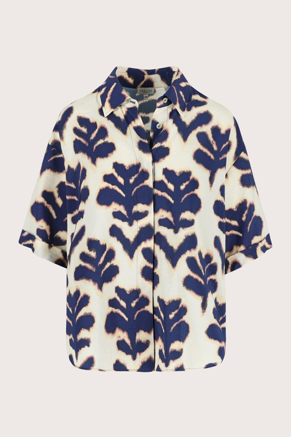 Blouses korte mouw multicolor Améline