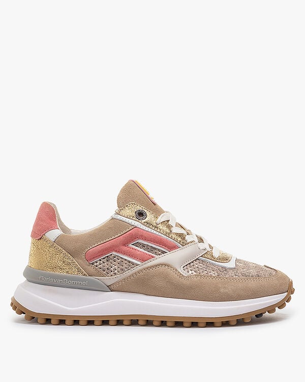 Sneakers goud Floris Van Bommel