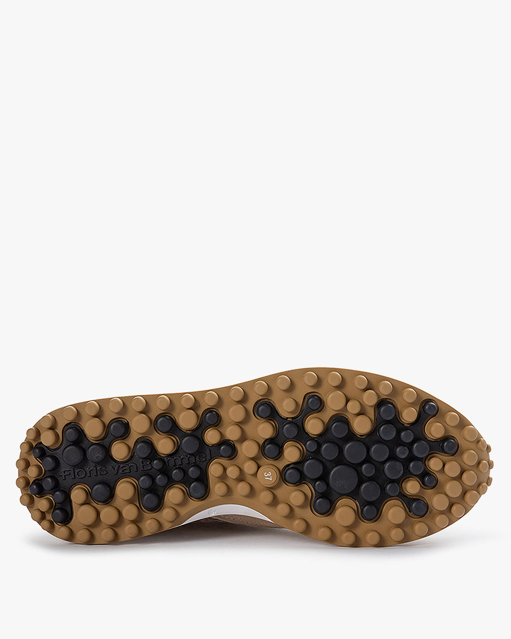 Sneakers goud Floris Van Bommel