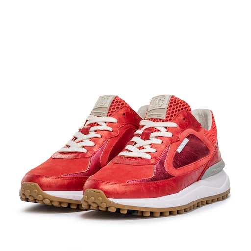 Sneakers rood Floris Van Bommel