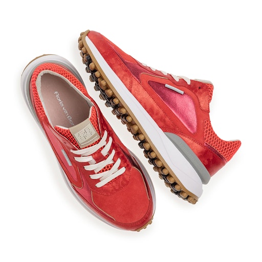 Sneakers rood Floris Van Bommel