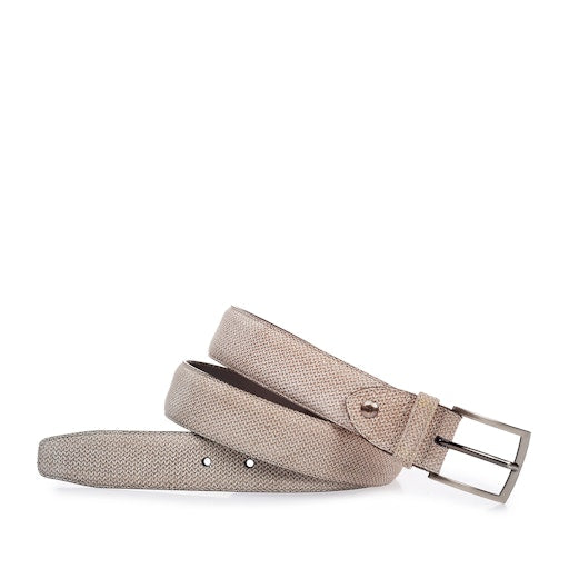 Riemen bruin Floris Van Bommel