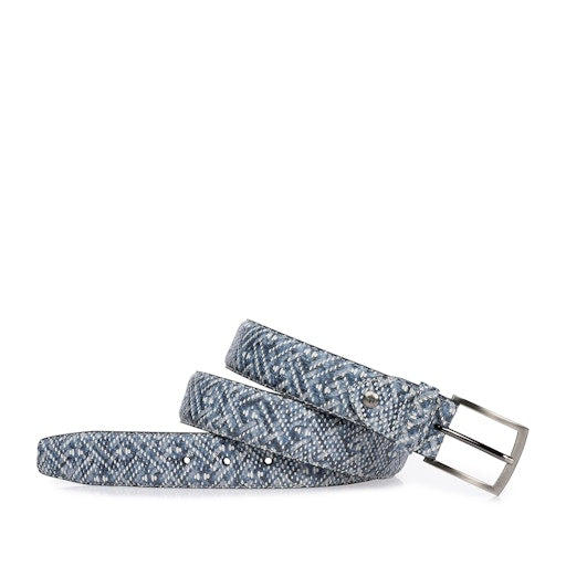 Riemen navy Floris Van Bommel