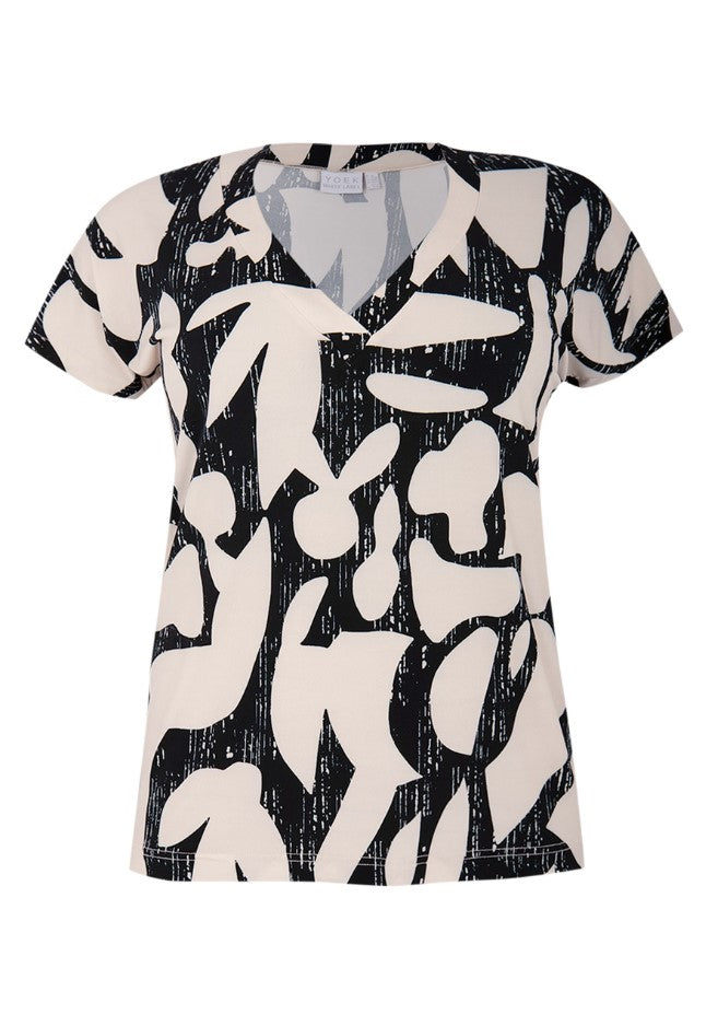 T-shirts korte mouw beige Yoek