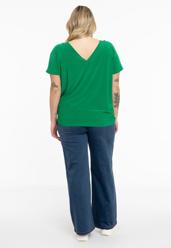 T-shirts korte mouw groen Yoek