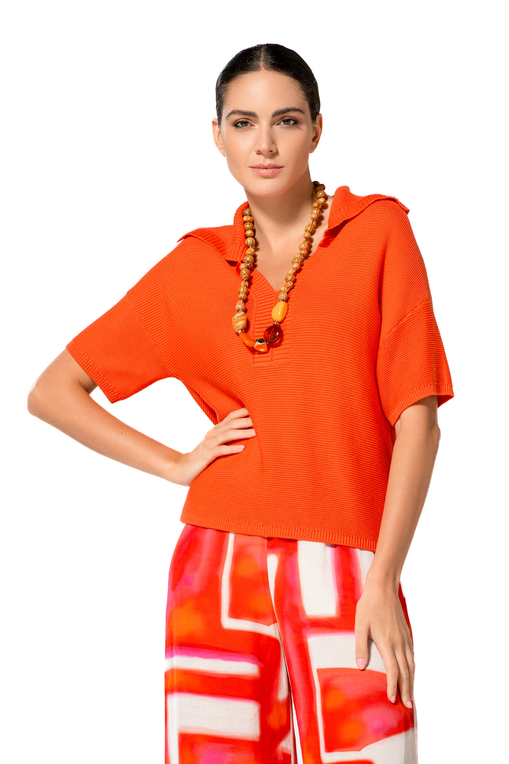 Pulls rood Caroline Biss