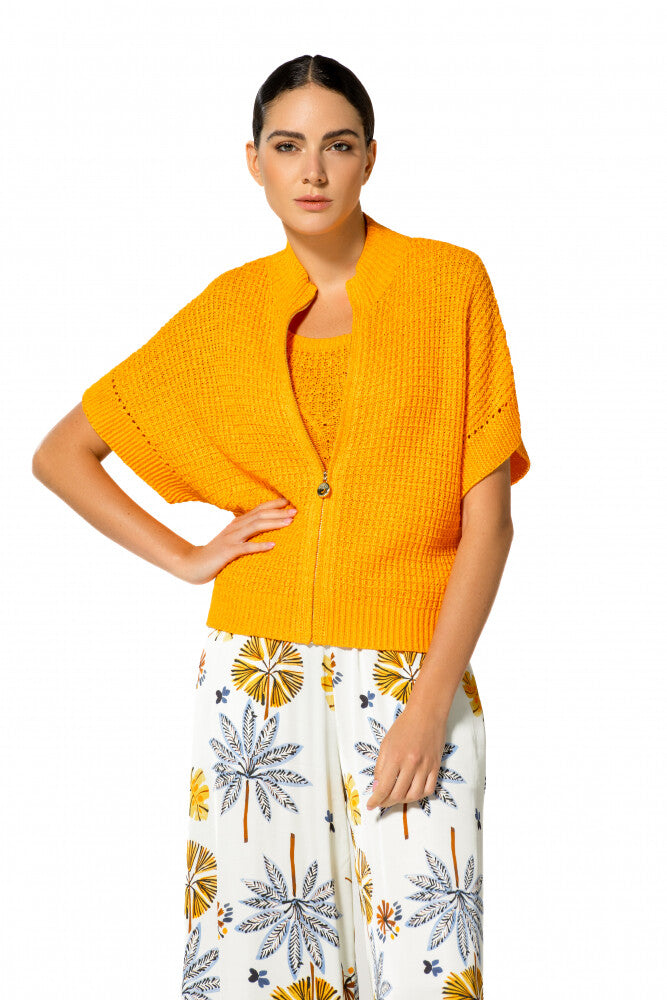 Cardigans oranje Caroline Biss