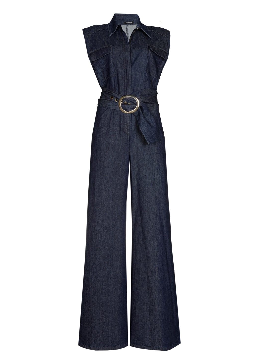 Jumpsuits zonder mouw blauw Caroline Biss