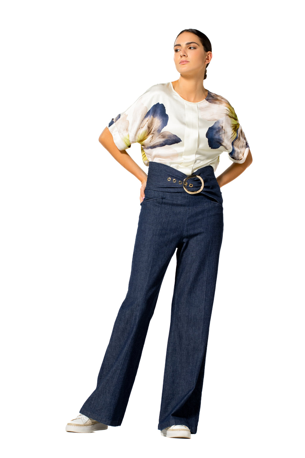 Broeken blauw Caroline Biss