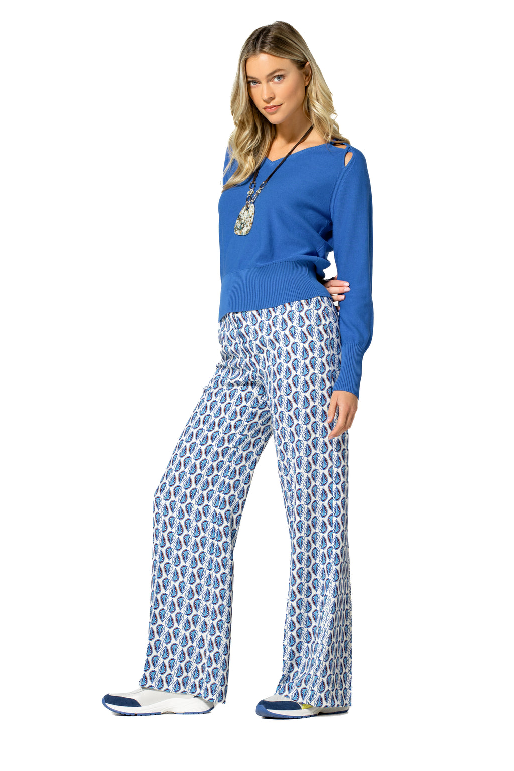 Pulls blauw Caroline Biss