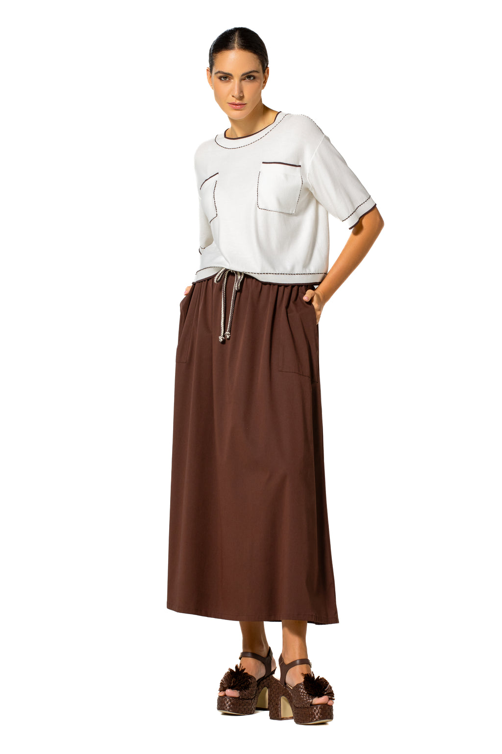 Pulls beige Caroline Biss