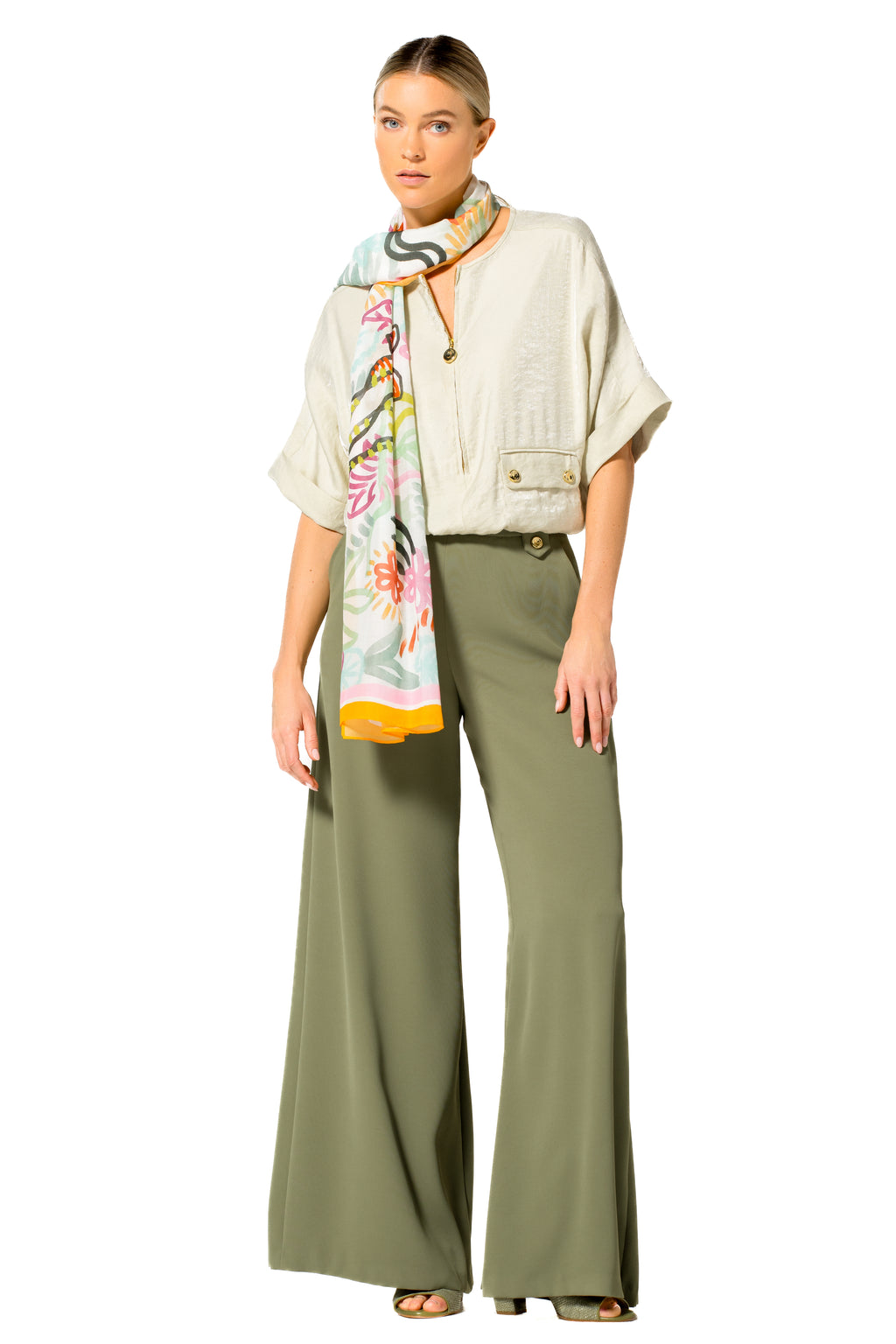 Sjaals multicolor Caroline Biss
