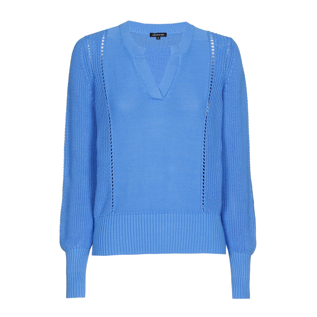 Pulls blauw Caroline Biss