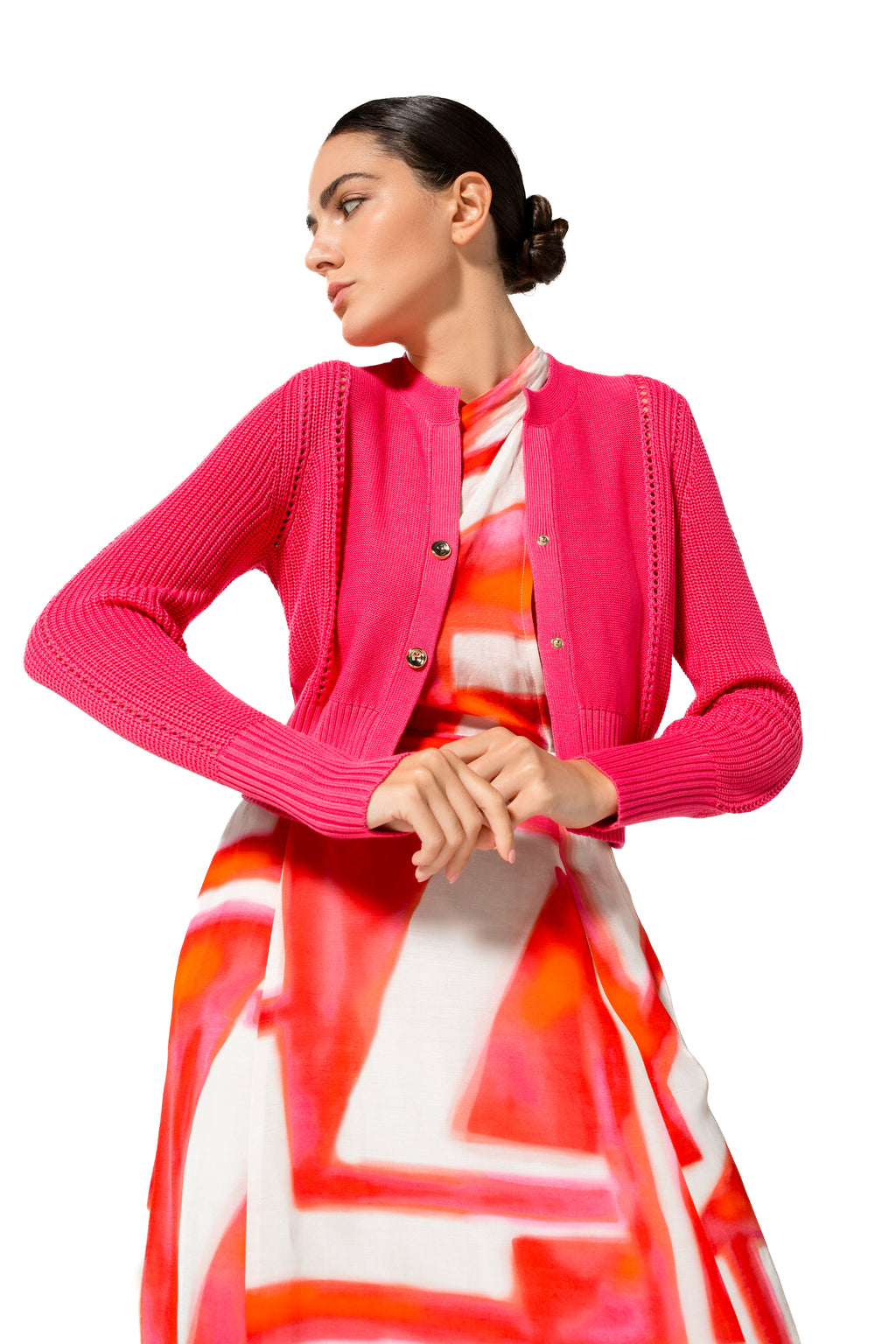 Cardigans rood Caroline Biss