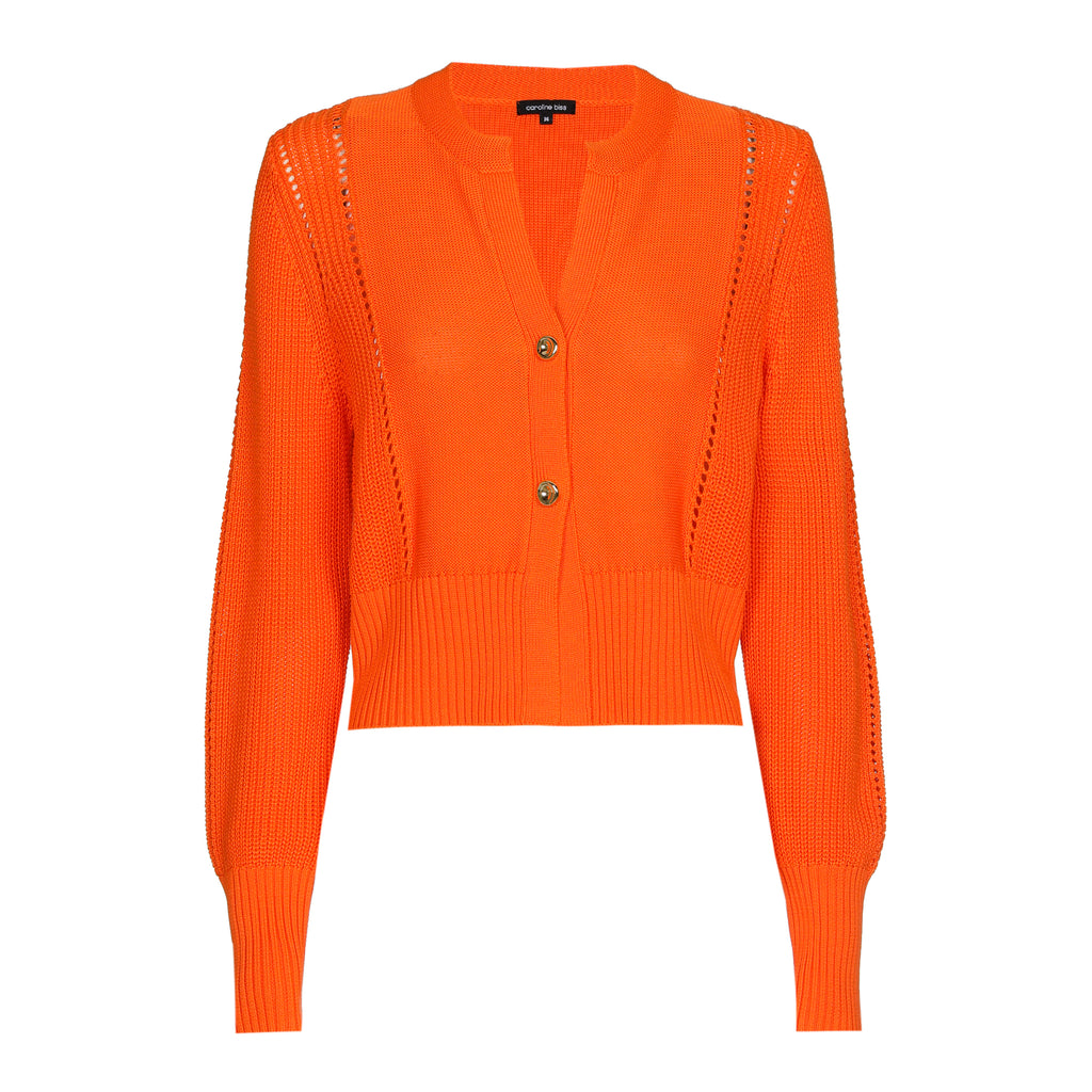 Cardigans oranje Caroline Biss