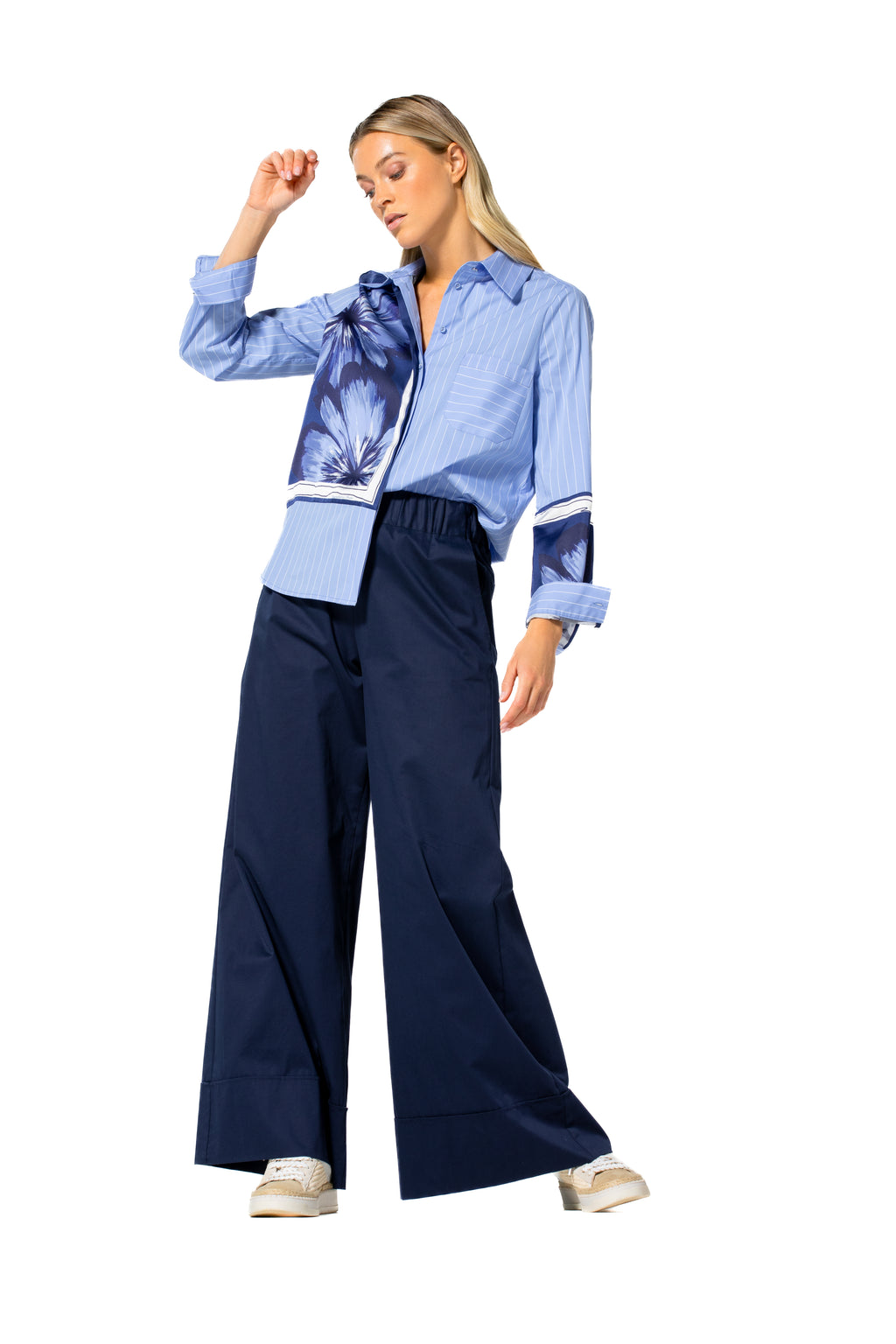 Blouses lange mouw multicolor Caroline Biss