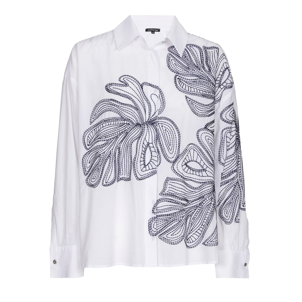 Blouses lange mouw wit Caroline Biss