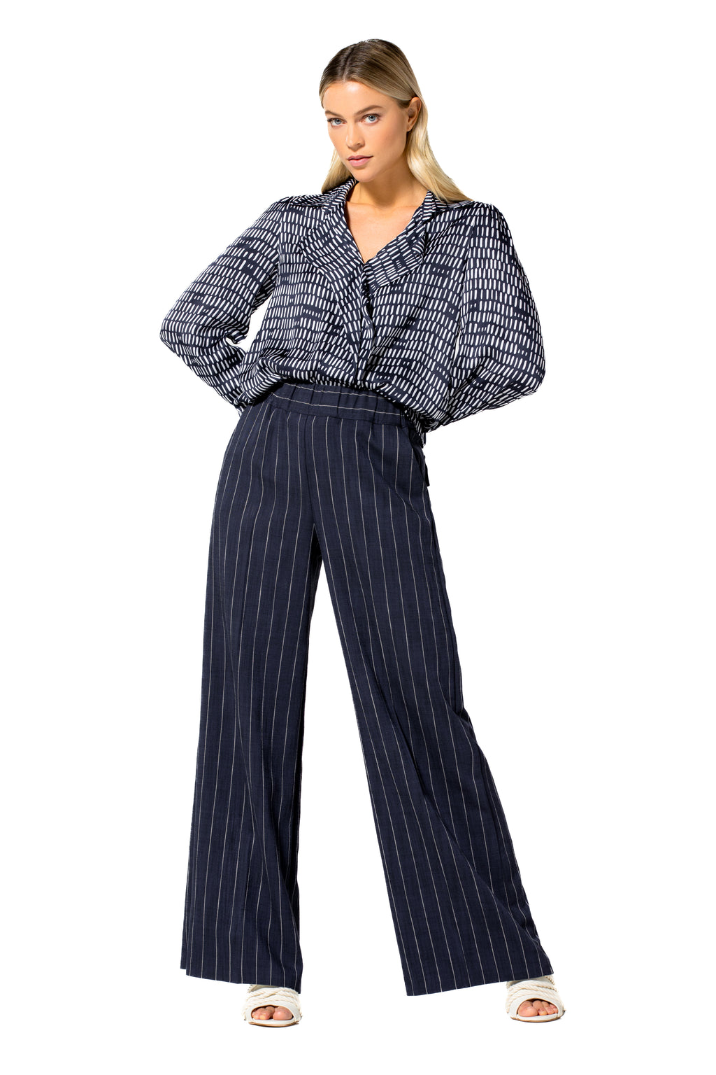 Broeken blauw Caroline Biss