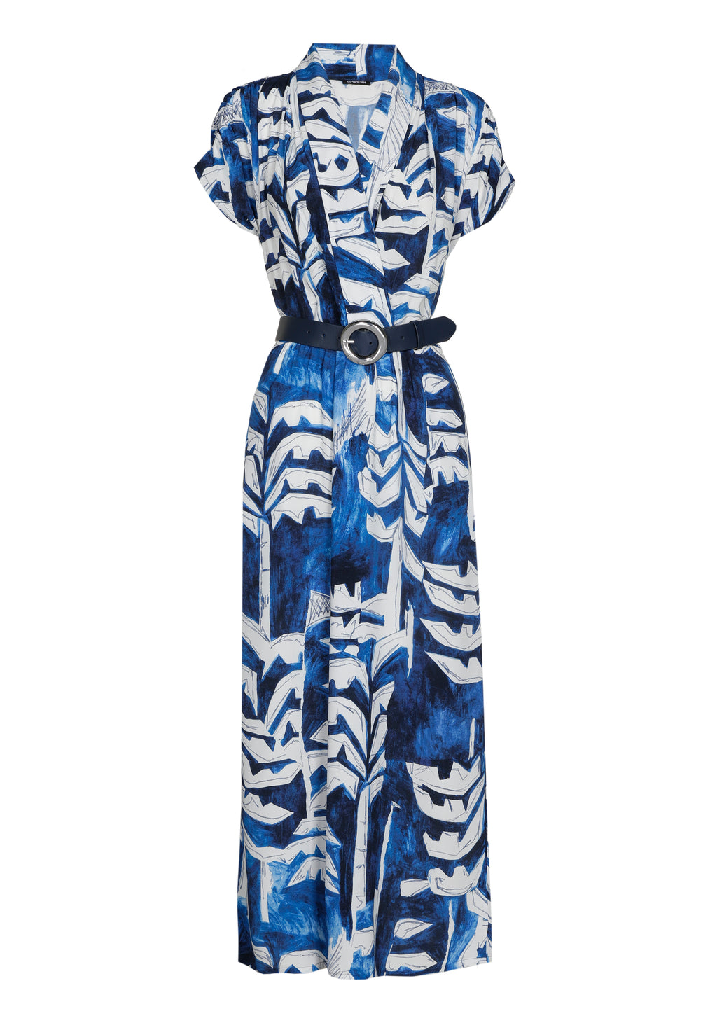 Jurken korte mouw multicolor Caroline Biss