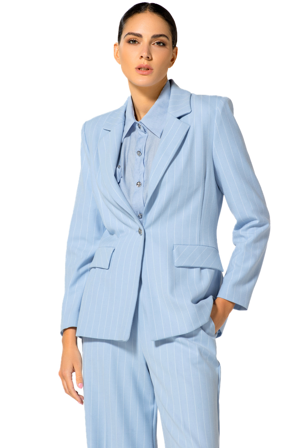 Blazers blauw Caroline Biss