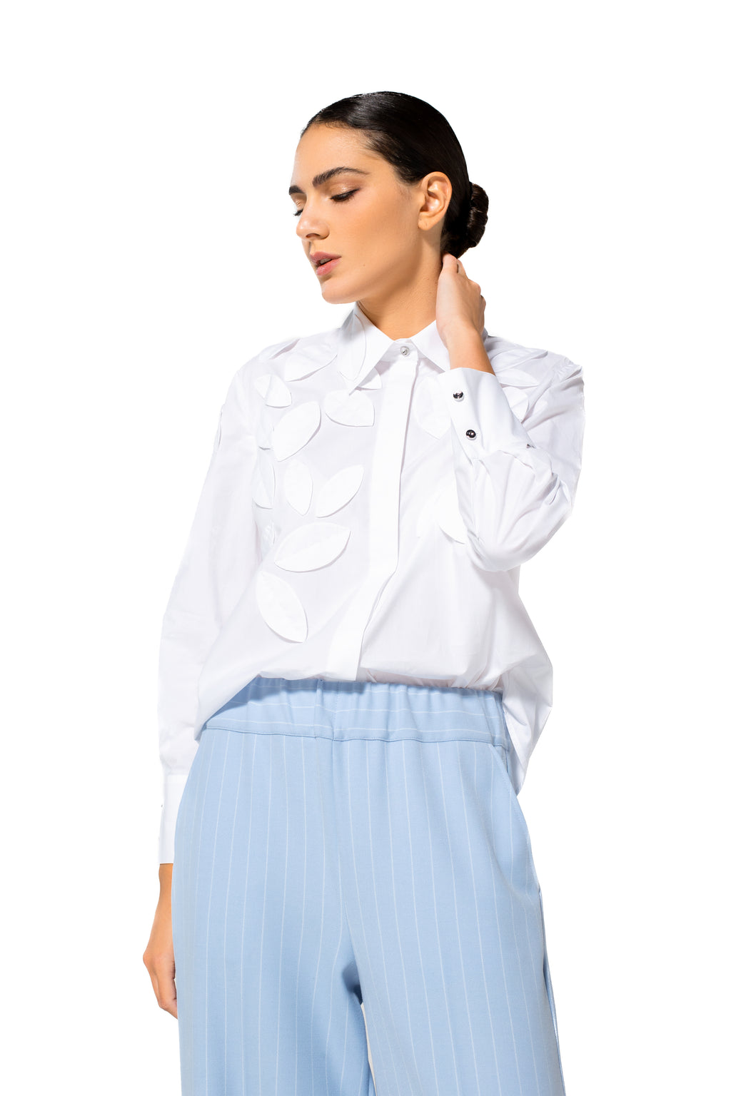 Blouses lange mouw wit Caroline Biss